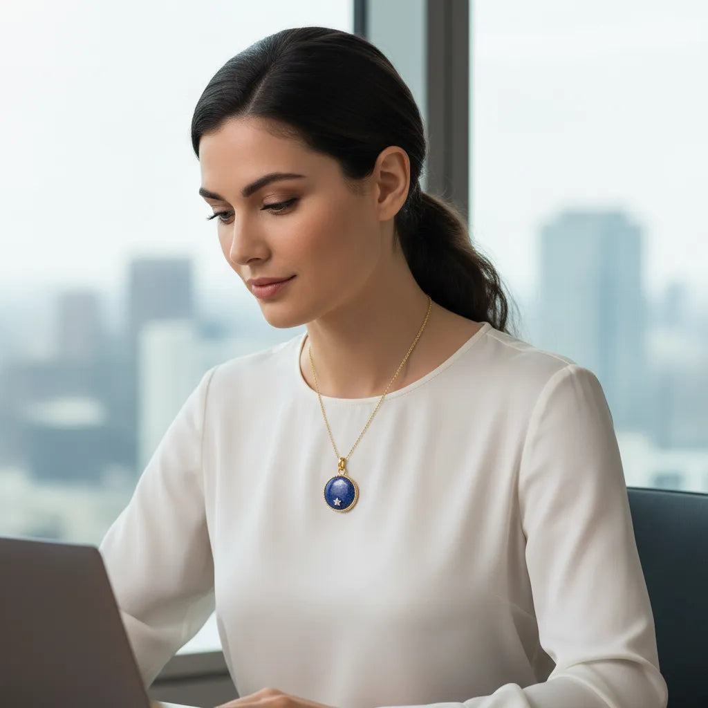 Tulip Bluebell Necklace