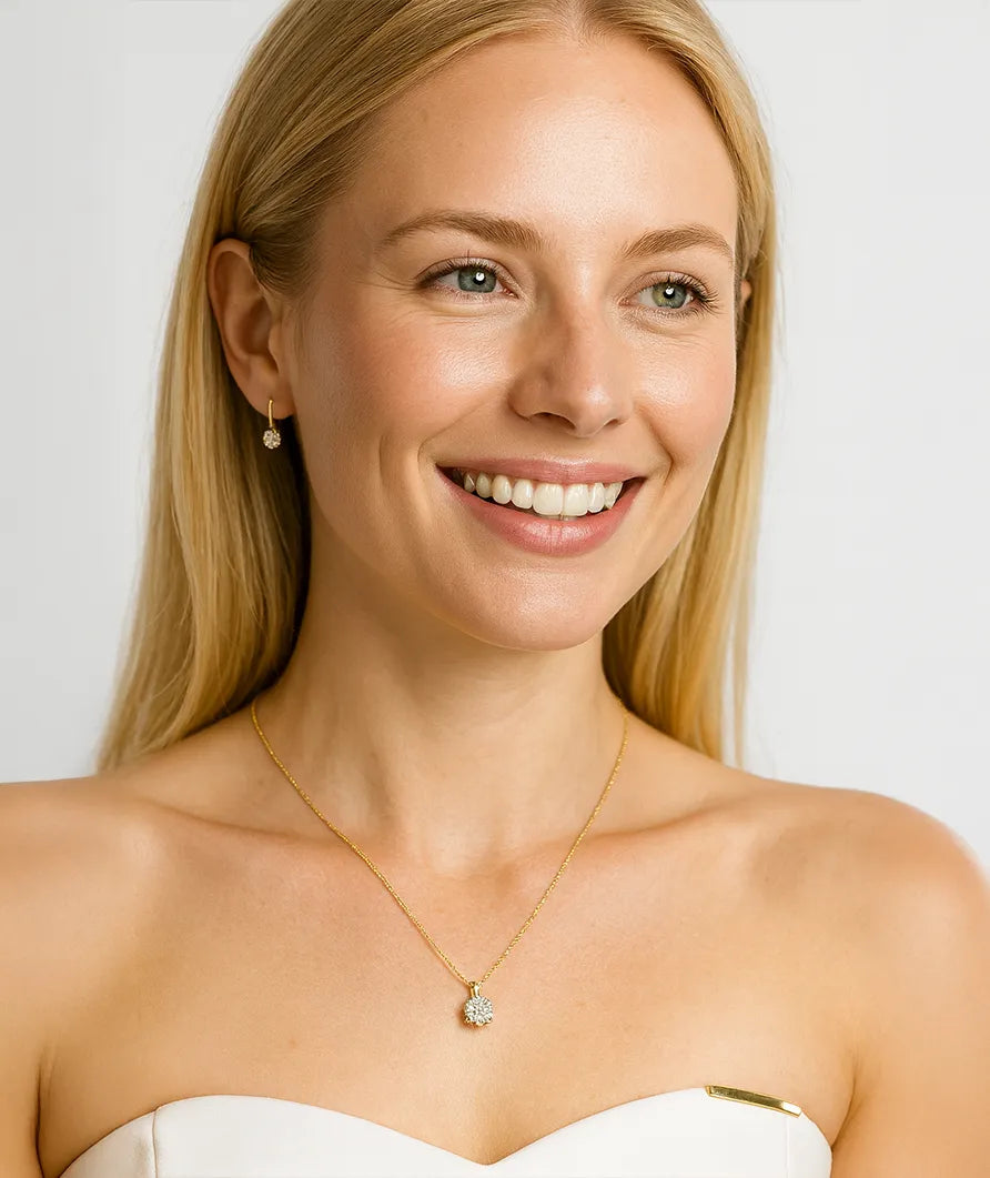 Tulip Paper Daisy Necklace