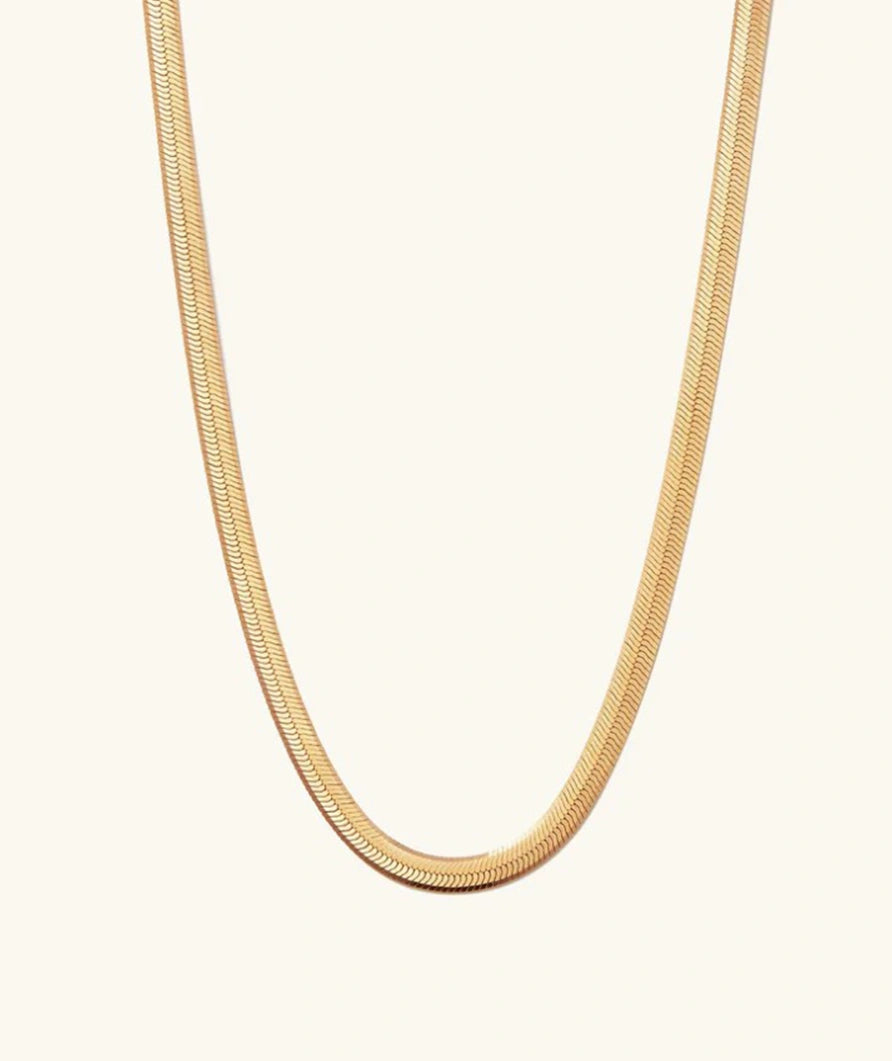 Tulip Wattle Chain Necklace
